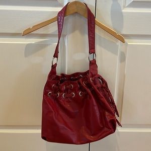 Unique Red Shoulder Bag